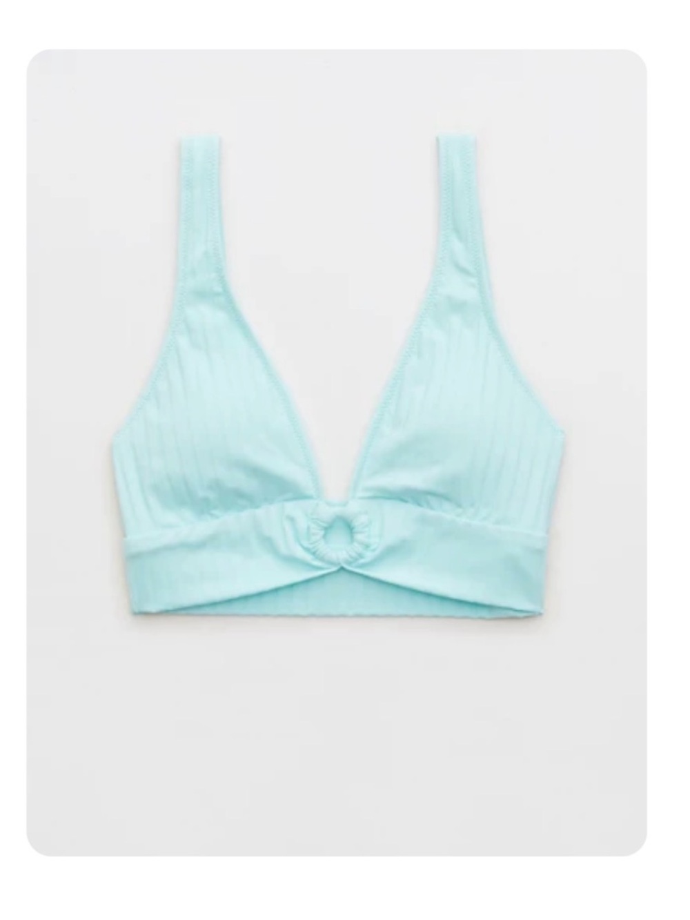 Aerie Bikini set in Aquamarine